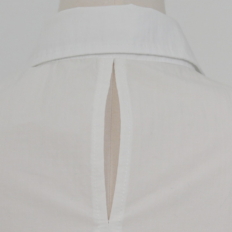 クリック&ファニーウォータースリットフリルブラウス クリック&ファニーウォータースリットフリルブラウス