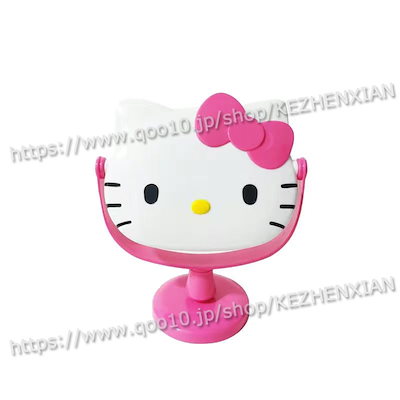 ハローキティ3D回転式 ミラー ハローキティ3D回転式 ミラー 折り畳みミラー（ハローキティ