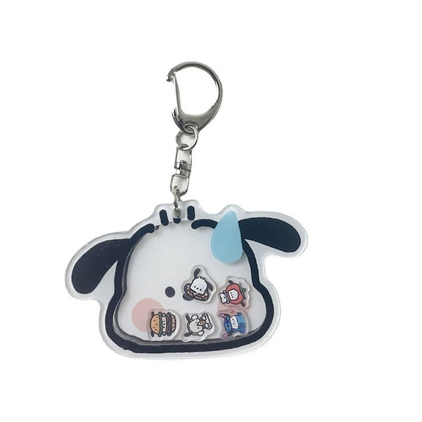 【再入荷！】 Qoo10] シェイカーキーホルダー アクリルキーチャ アクセサリー