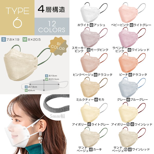 No.94 オーダーマスク　ハート　リボン　派手　可愛い　おまとめ割 マスク 不織布 立体 おしゃれ 不織布マスク 立体マスク KN94 30
