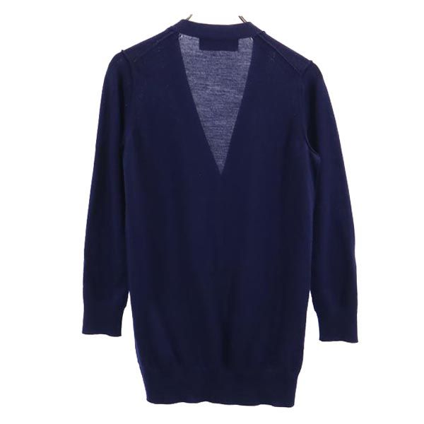 トリコットコムデギャルソン 2012年 日本製 ウール 長袖 カーディガン 青系 tricot COMME des GARCONS レディース トリコットコムデギャルソン 2012年 日本製 ウール 長袖 カーディガン 青系 tricot COMME des GARCONS レディース