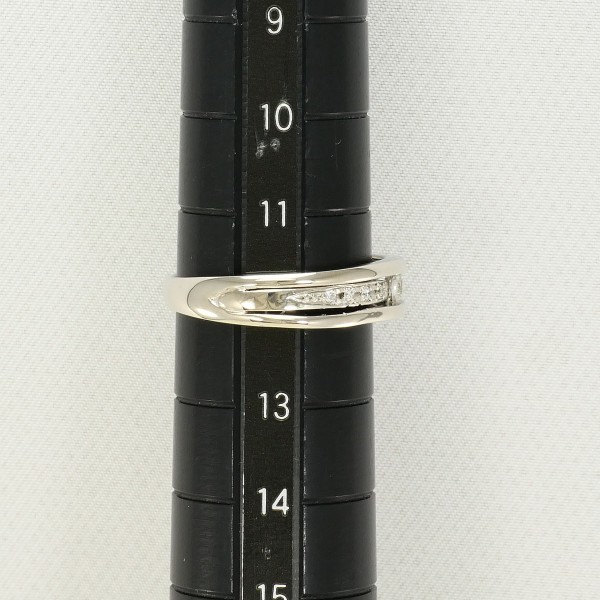 PT900 プラチナ リング 指輪 12号 ダイヤ 0.10 0.05 ジュエリー 中古 PT900 プラチナ リング 指輪 12号 ダイヤ 0.10 0.05 ジュエリー 中古