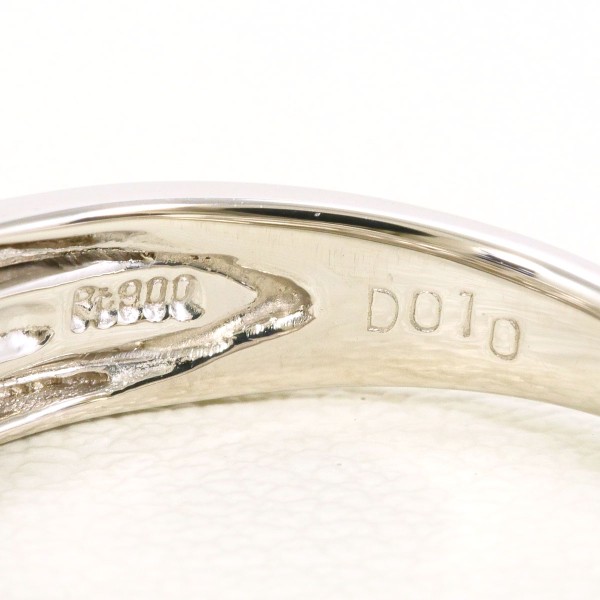 PT900 プラチナ リング 指輪 12号 ダイヤ 0.10 0.05 ジュエリー 中古 PT900 プラチナ リング 指輪 12号 ダイヤ 0.10 0.05 ジュエリー 中古