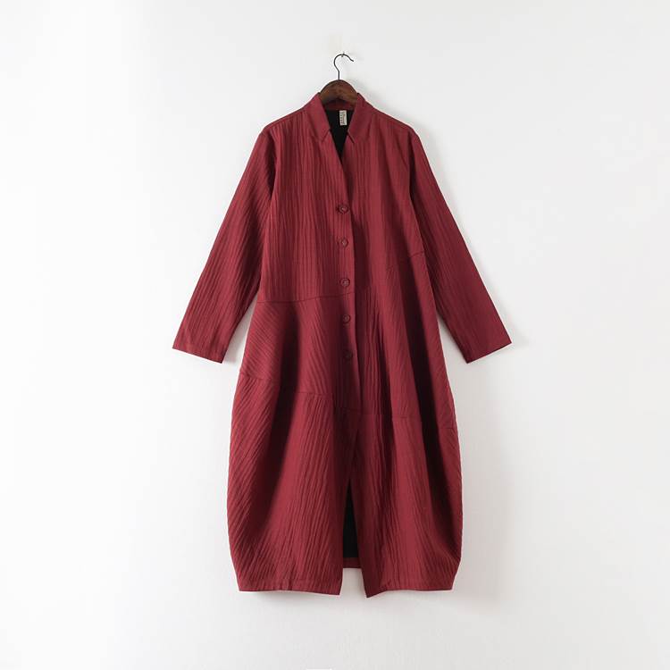 リネンロングカーディガン ウィンドブレーカー リネンロングアウター