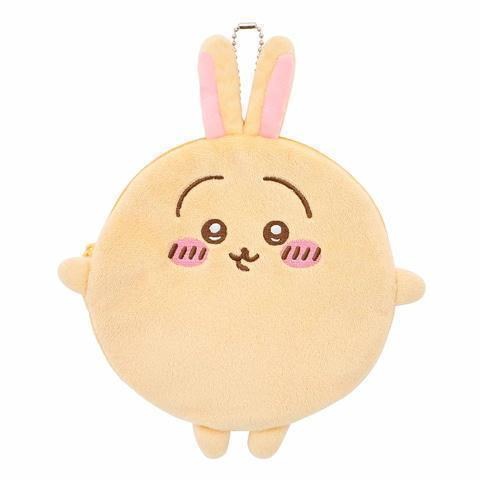 ちいかわ　ぬいぐるみ　テーブル　ポーチ　ハチワレ　シーサー　モモンガ　うさぎ Qoo10] ふわっと うさぎ ハチワレ モモンガ く