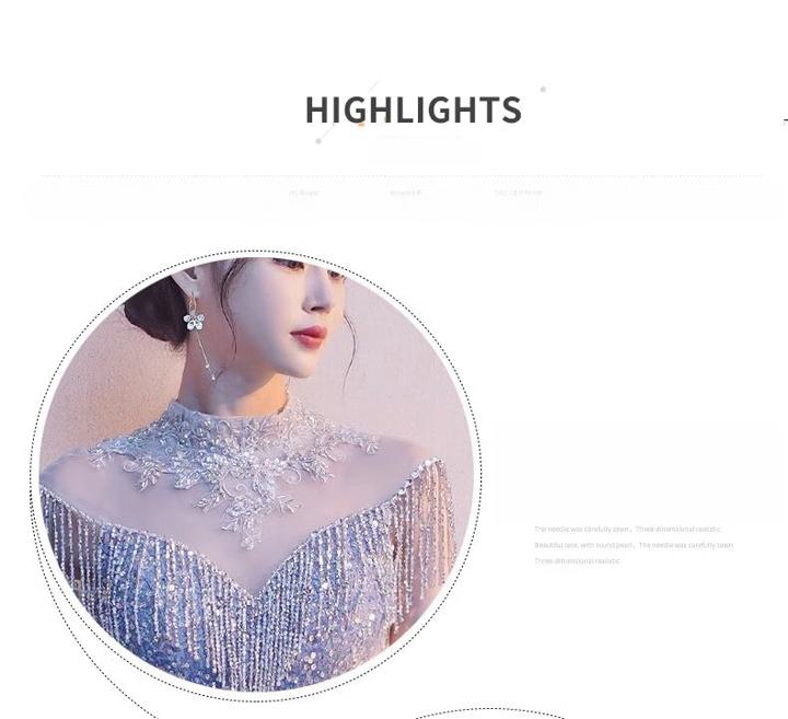 パーティードレス カラードレス フリンジ シルバー ハイネック キラキラ マーメイドラインドレス セクシー シルバー 色っぽい ロングドレス ステージドレス マーメイドドレス ロング ロング丈 タイト