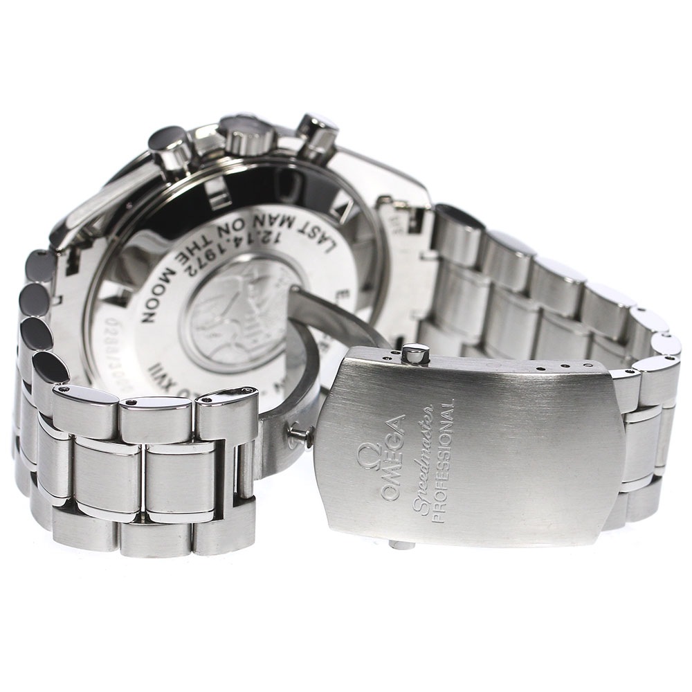 オメガ OMEGA 3574.51 スピードマスター アポロ17号 クロノグラフ 手巻き メンズ 良品 箱・保証書付き_804726【中古】 オメガ OMEGA 3574.51 スピードマスター アポロ17号 クロノグラフ 手巻き メンズ 良品 箱・保証書付き_804726【中古】