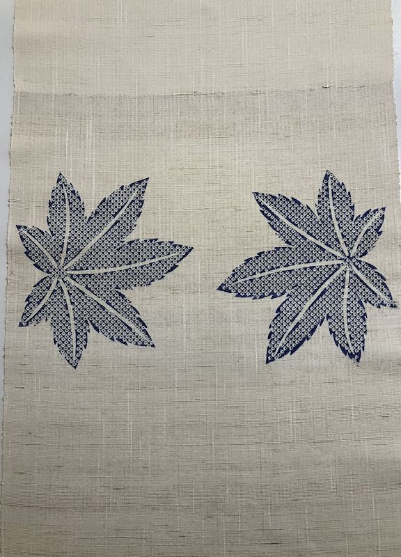 【名古屋帯】染疋田 楓 紬織 九寸 名古屋帯 染疋田 楓 紬織 九寸 [nagoya0052] 【公式通販】