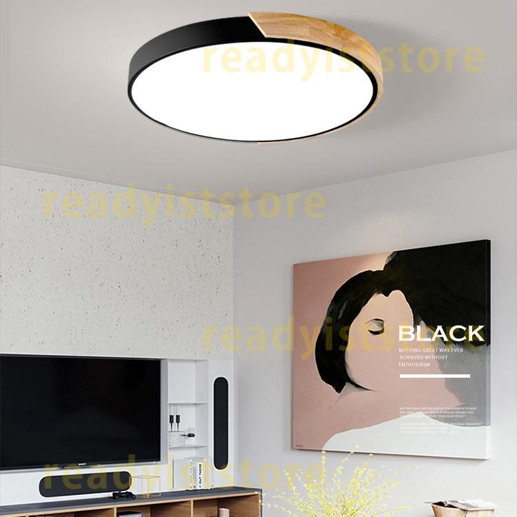 シーリングライト LED おしゃれ 北欧 照明器具 天井照明 リビング 和室 部屋 ダイニング キッチン 小型 薄型 木製 安い リモコン調光調色選択 おすすめ