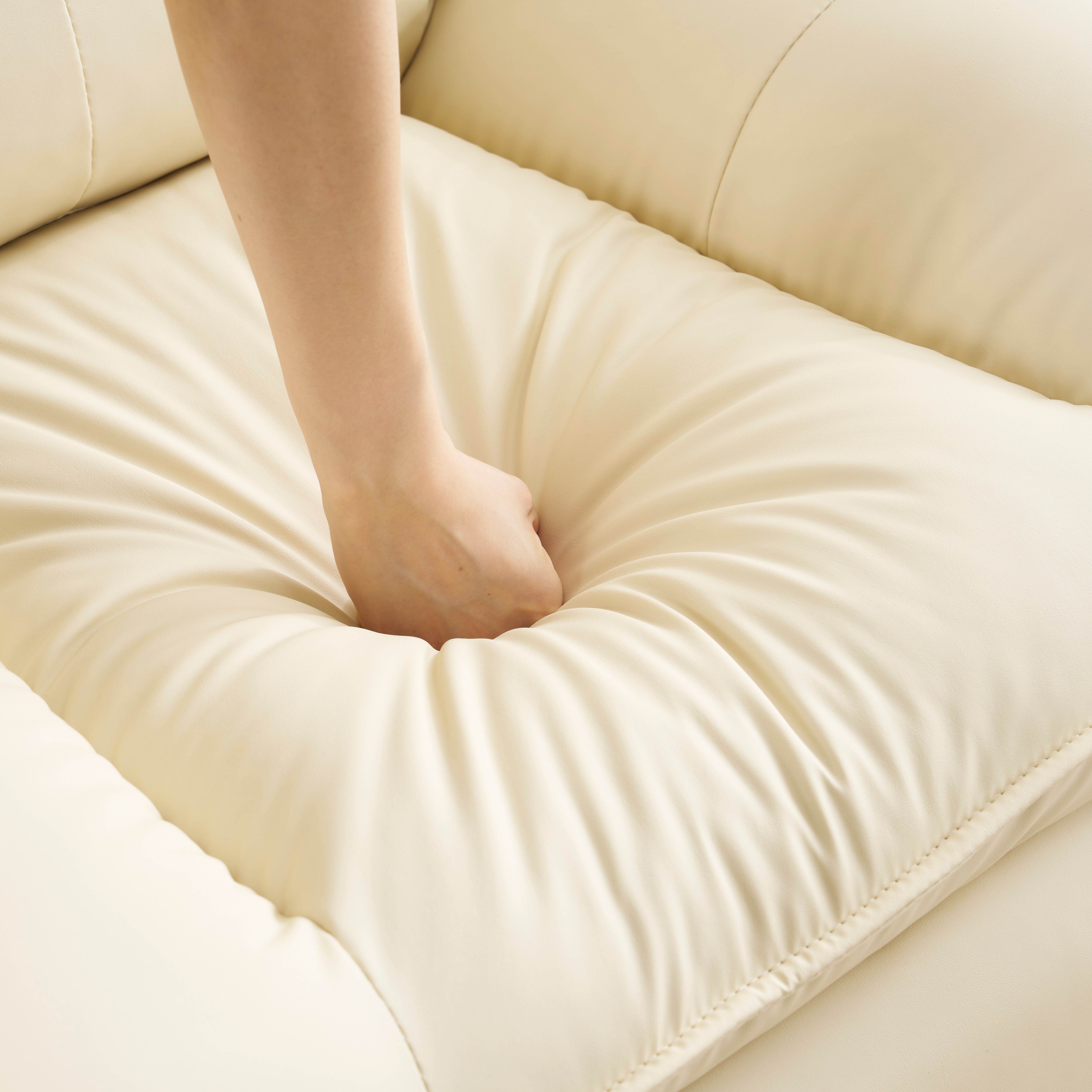 【国内発送】256 リクライニングソファー 肘掛けなし USB+Type-C充電口付き 147 調整可能 270 回転 ゆったり 揺ら揺ら 電動リクライニングソファ オットマン一体型 1人掛け 電