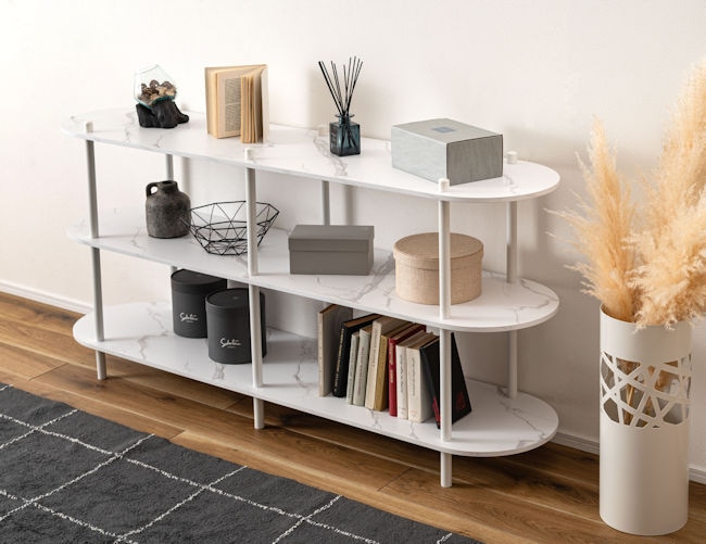 3段オープンラック幅155 北欧 収納 大理石調 石目調 テレビ台 テレビボード TV台 シェルフ 棚 ディスプレイラック(361) 3段オープンラック幅155 北欧 収納 大理石調 石目調 テレビ台 テレビボード TV台 シェルフ 棚 ディスプレイラック(361)