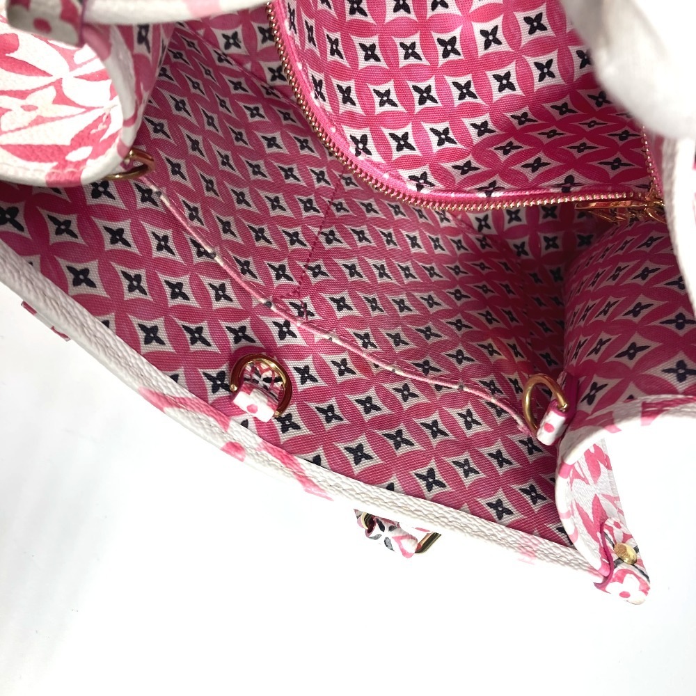 ショルダーバッグ M22976 オンザゴーPM モノグラムバイザプール 2WAYバッグ ハンドバッグ トートバッグ 2WAYバッグ モノグラムキャンバス ピンク