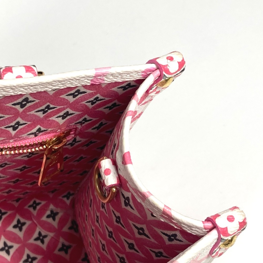 ショルダーバッグ M22976 オンザゴーPM モノグラムバイザプール 2WAYバッグ ハンドバッグ トートバッグ 2WAYバッグ モノグラムキャンバス ピンク