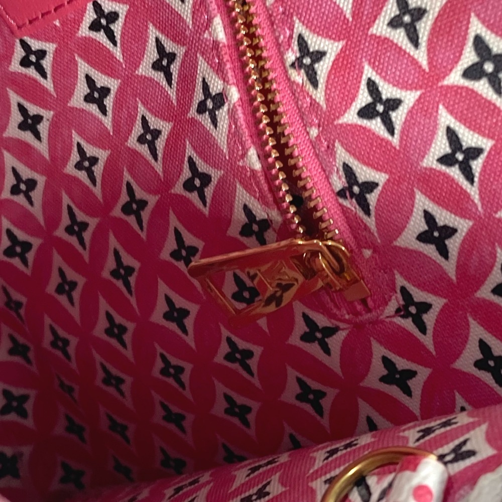 ショルダーバッグ M22976 オンザゴーPM モノグラムバイザプール 2WAYバッグ ハンドバッグ トートバッグ 2WAYバッグ モノグラムキャンバス ピンク