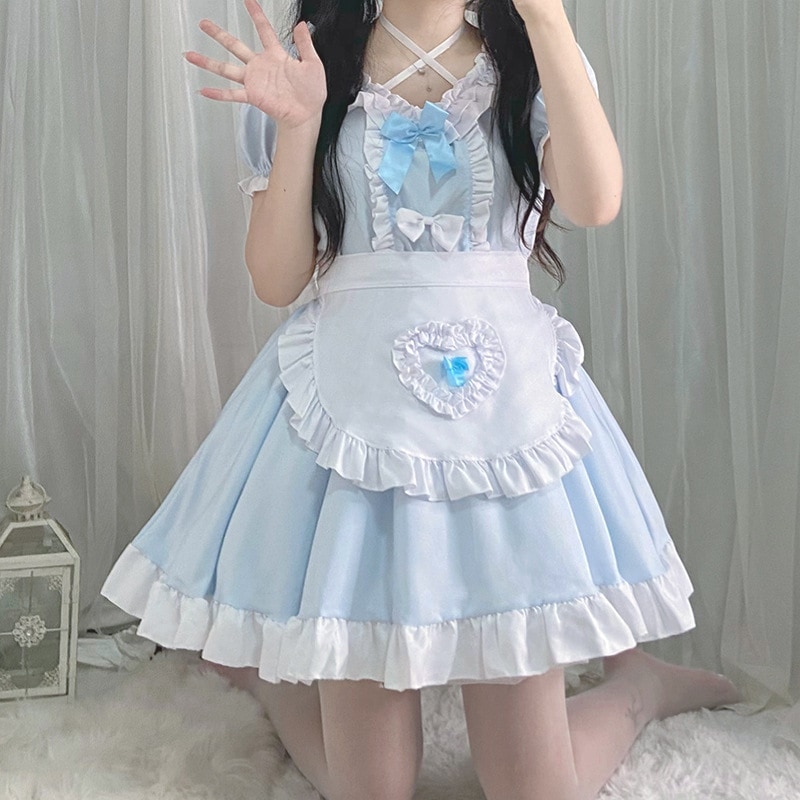 【1点ご購入 で10点プレゼントいたします】メイド服かわいいメイド服コスプレ猫ロリータワンピース 【1点ご購入 で10点プレゼントいたします】メイド服かわいいメイド服コスプレ猫ロリータワンピース