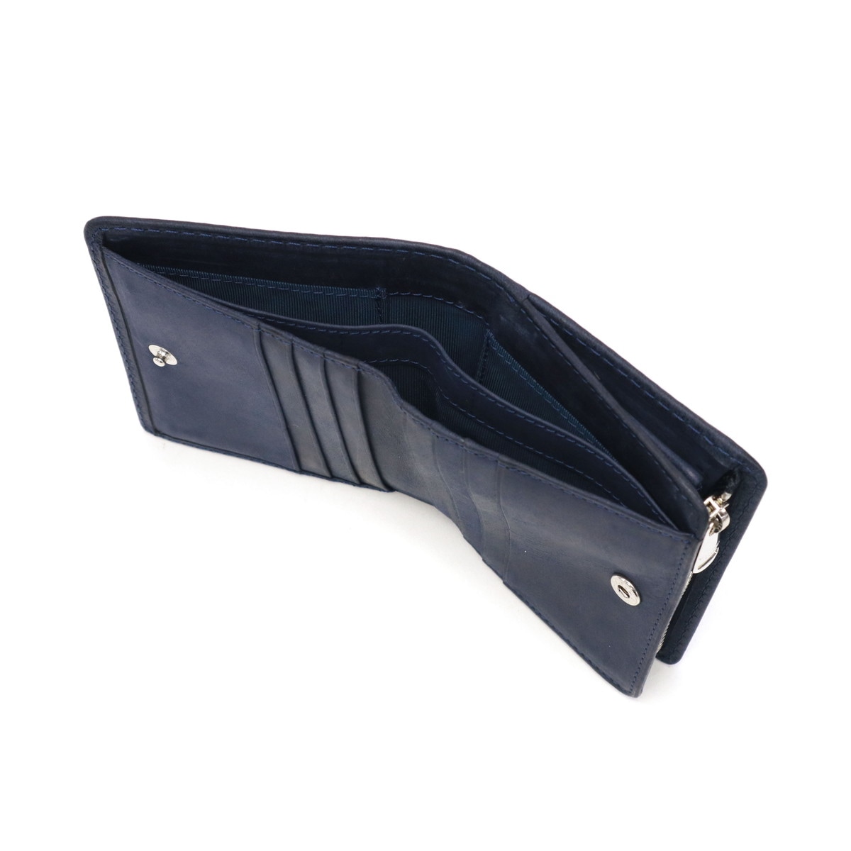 財布 二つ折り メンズ 本革 コンパクト ブランド 二つ折り財布 ミニ財布 2つ折り 黒 小銭入れ カード 牛革 ギフト ミニ 小さめ 小銭入れあり テキサス コンパクトハーフ ZYS-1504