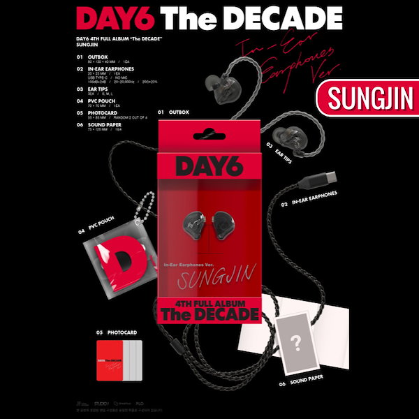 Qoo10] JYP Entertainment IN-EAR EARPHONES Ver