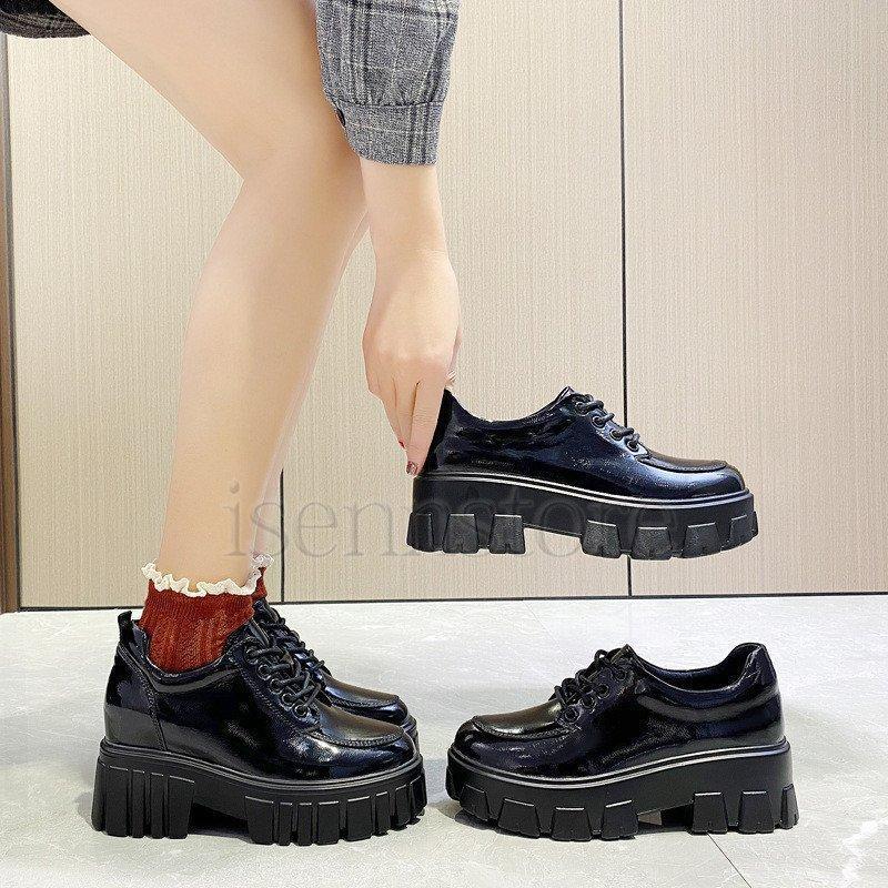 【即納】ローファー レディース インヒール 厚底レースアップ エナメル調コンフォート マニッシュシューズ レザー 軽量 痛くない 歩きやすい 大人 おじ靴 【即納】ローファー レディース インヒール 厚底レースアップ エナメル調コンフォート マニッシュシューズ レザー 軽量 痛くない 歩きやすい 大人 おじ靴