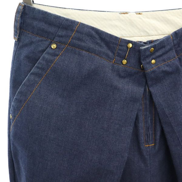 デニムパンツ L ブルー ジーパン レディース