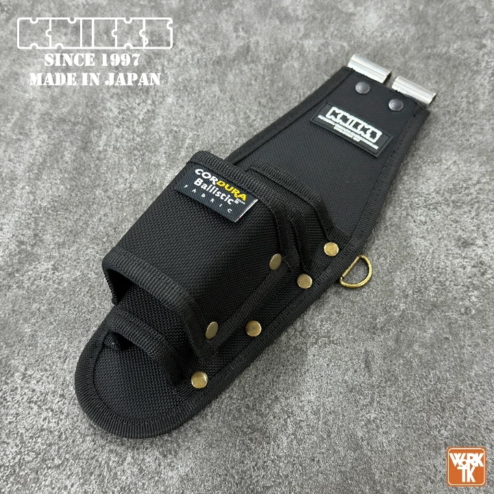 [即日出荷] KNICKS ニックス ペンチ・ニッパ3PホルダーDX(TITプレート補強入) 腰袋 工具入れ コーデュラバリスティック /nx-bat-303pndx