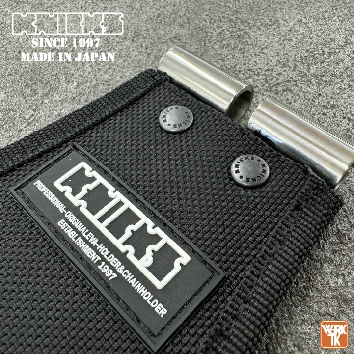 [即日出荷] KNICKS ニックス ペンチ・ニッパ3PホルダーDX(TITプレート補強入) 腰袋 工具入れ コーデュラバリスティック /nx-bat-303pndx