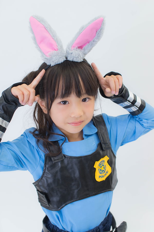 即納日本国内在庫品 ズートピア 風 キッズコスチューム フルセット ジュディ ニック コスプレ 子供服 子供 衣装 コスチューム