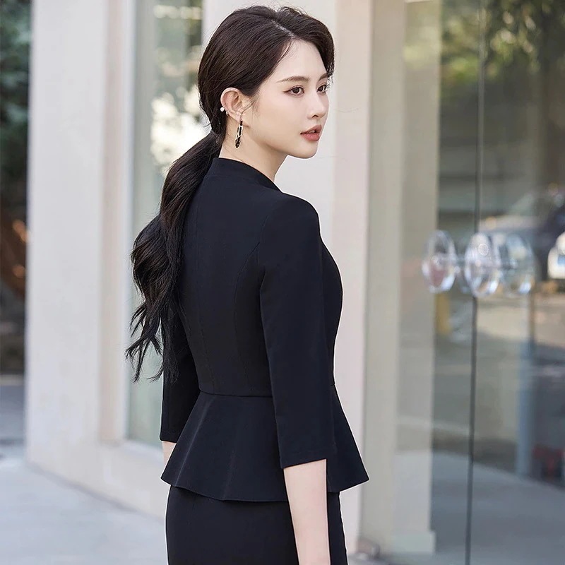 二点セット レディース スーツセット春AWアウター セットアップ ママスーツ 卒業式 スカートセット スーツジャケット 入学式 卒園式