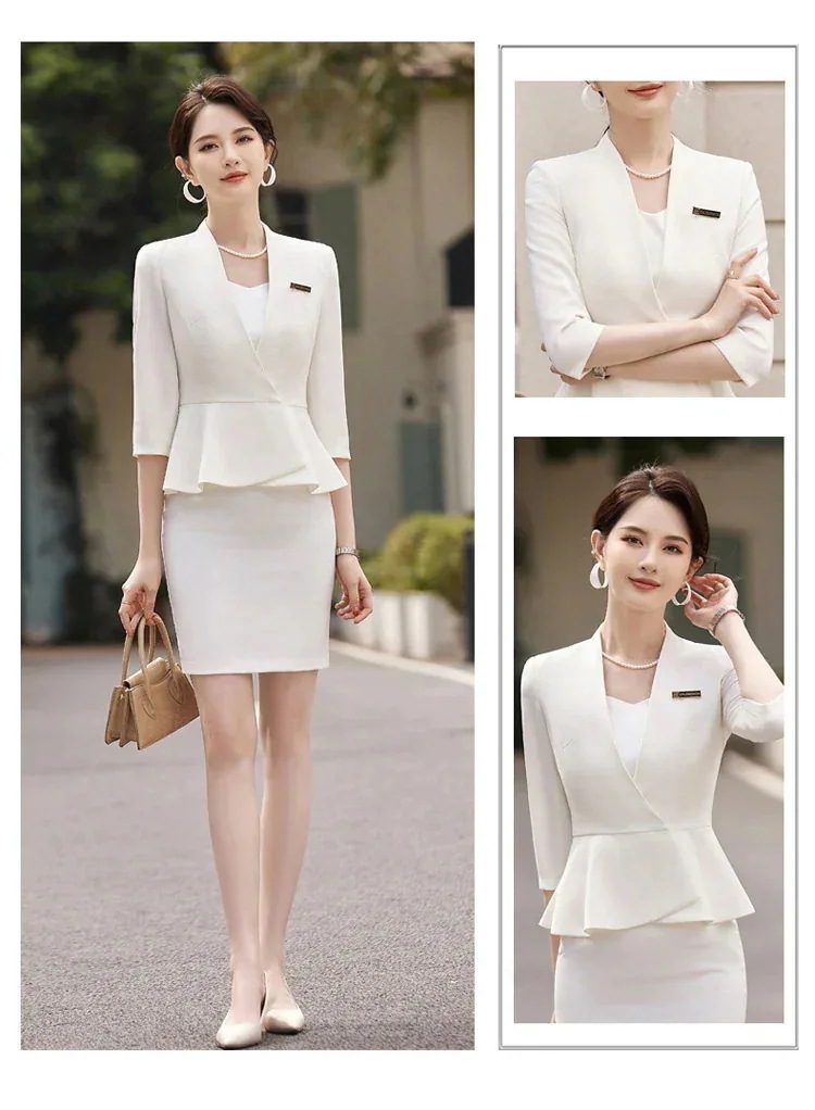 二点セット レディース スーツセット春AWアウター セットアップ ママスーツ 卒業式 スカートセット スーツジャケット 入学式 卒園式