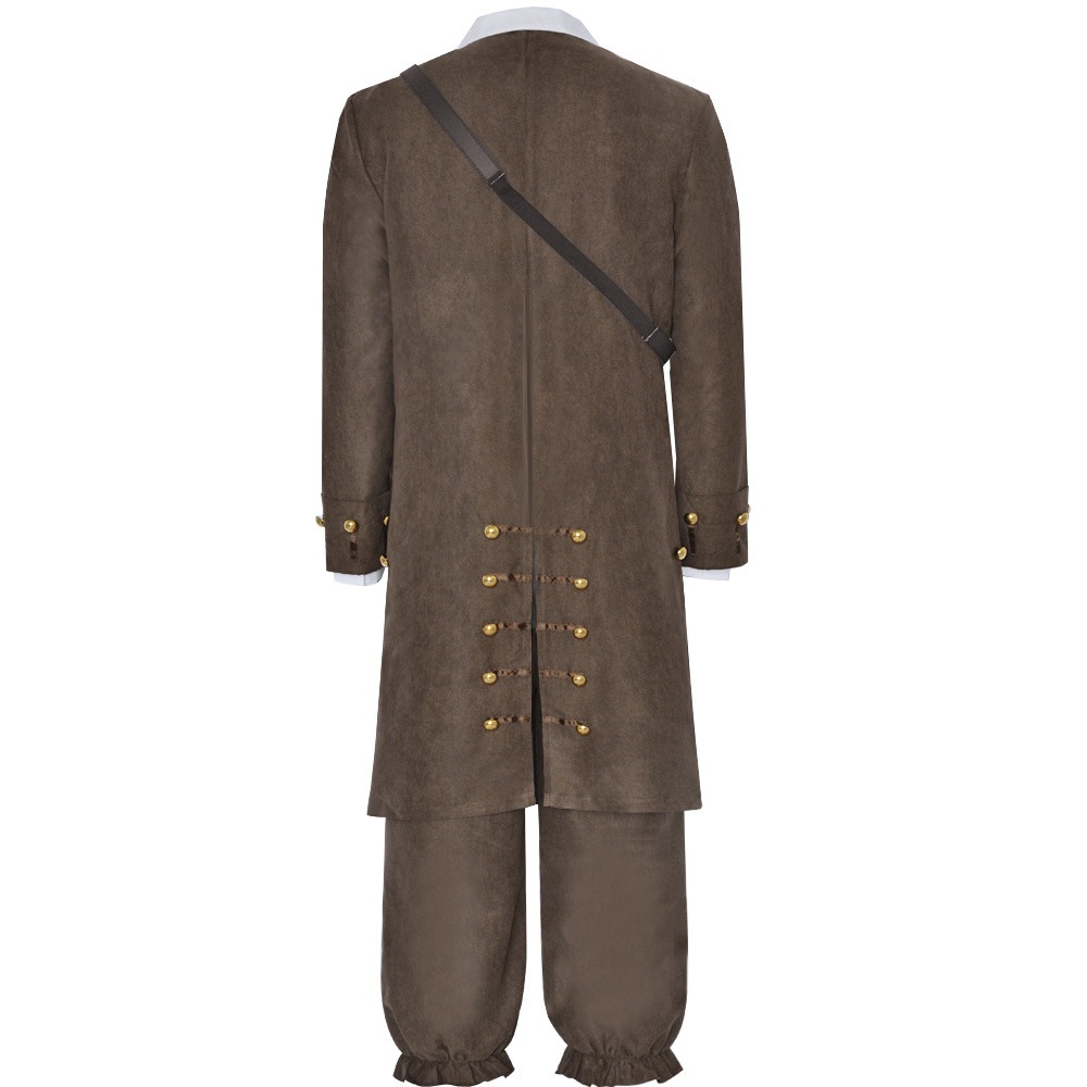 ハロウィンコスチュームジャック船長服大人の海賊コスチュームカリブ海賊コスチューム仮装仮装舞踏会