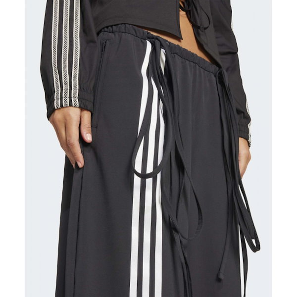Qoo10] adidas アディダスリボンパラシュートパンツ-ブラ