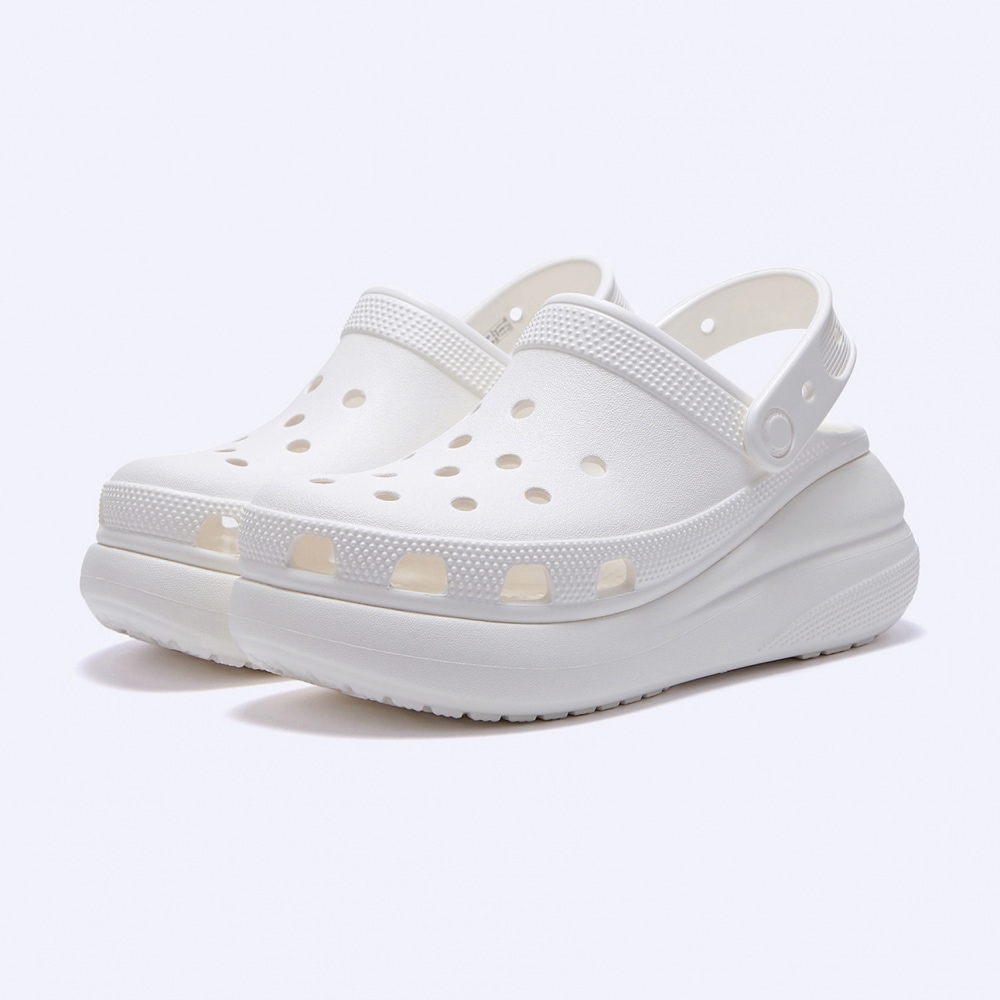 CROCSクラシッククラッシュクロッグホワイト/ 207521-100