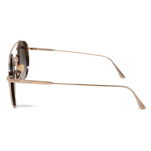 サングラス FT0826F-28B-56 EYEWEAR FT0826 メンズ ピンクゴールド グレーグラデーション