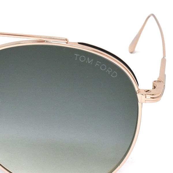 サングラス FT0826F-28B-56 EYEWEAR FT0826 メンズ ピンクゴールド グレーグラデーション