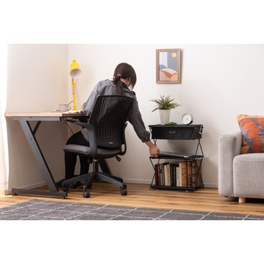 フォールディングラック 3段 折りたたみ オープンラック 収納棚 キャンプ ベージュ ブラック グリーン MIP-73 フォールディングラック 3段 折りたたみ オープンラック 収納棚 キャンプ ベージュ ブラック グリーン MIP-73