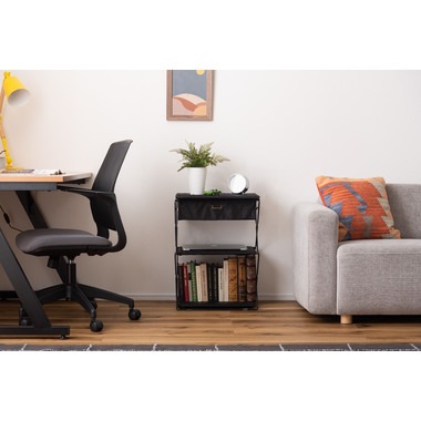 フォールディングラック 3段 折りたたみ オープンラック 収納棚 キャンプ ベージュ ブラック グリーン MIP-73 フォールディングラック 3段 折りたたみ オープンラック 収納棚 キャンプ ベージュ ブラック グリーン MIP-73