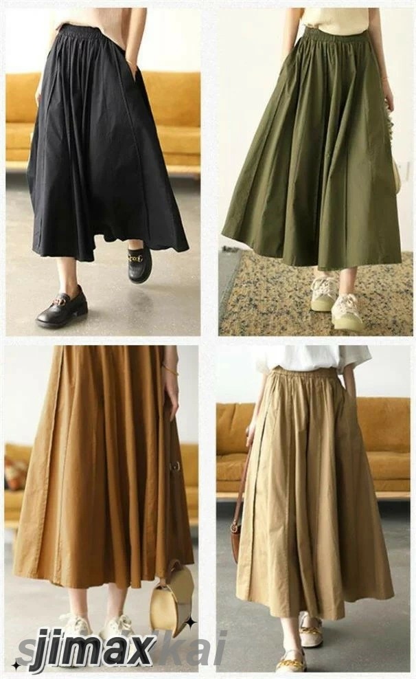 スカート ロング丈 レディース 春 夏 プリーツスカート コットン100% ナチュラル マキシスカート 大きいサイズ ロングスカート カジュアル 30代 40代 ホワイトデー スカート ロング丈 レディース 春 夏 プリーツスカート コットン100% ナチュラル マキシスカート 大きいサイズ ロングスカート カジュアル 30代 40代 ホワイトデー