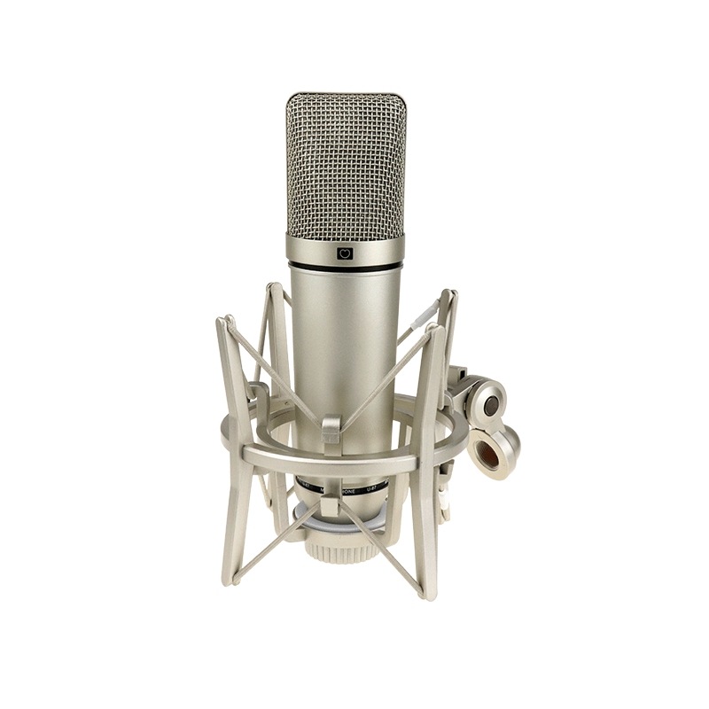 コンデンサーマイク MICU87 レコーディング対応 大型ダイアフラム ショックマウント XLR 単一指向性 有線 ナレーション カラオケ 実況 録音 生放送 YouTube コンデンサーマイク MICU87 レコーディング対応 大型ダイアフラム ショックマウント XLR 単一指向性 有線 ナレーション カラオケ 実況 録音 生放送 YouTube