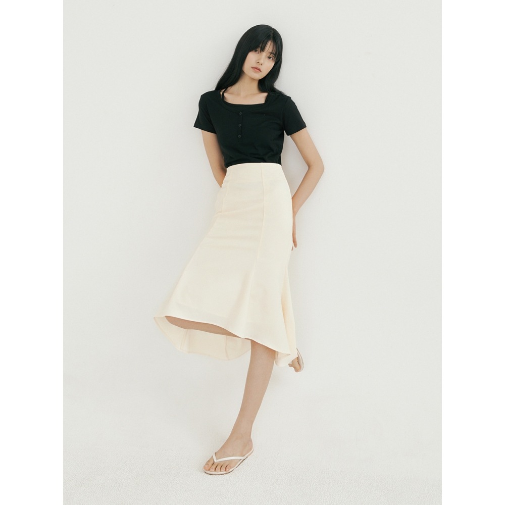 レボルグブロウェーブボタンTシャツブラック レボルグブロウェーブボタンTシャツブラック