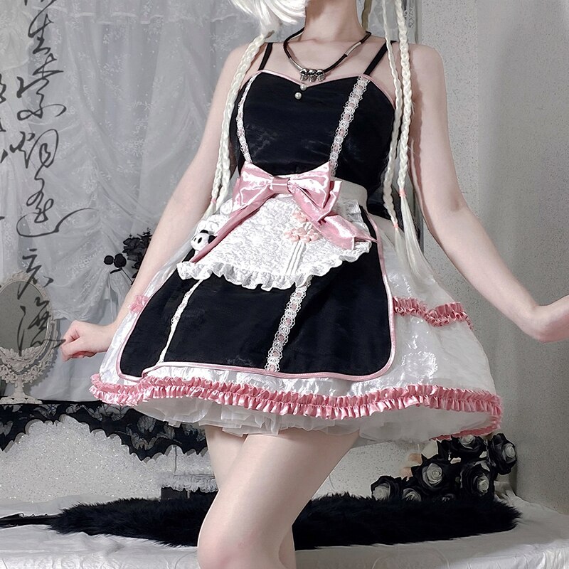 中華ロリータ チャイナ風ミニワンピースセット コスプレ ロリータワンピース コスチューム メイド服 jsk 文化祭 ボウタイ ゴスロリ 中華ロリータ チャイナ風ミニワンピースセット コスプレ ロリータワンピース コスチューム メイド服 jsk 文化祭 ボウタイ ゴスロリ