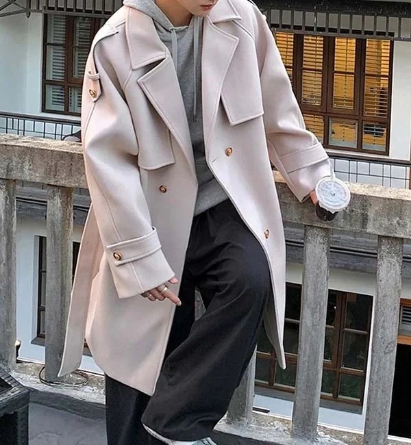 2025福袋-メンズチェスターコートコート学生暖かいロングコートアウターメンズファッションブラック黒ベージュグレーカッコイイ 2025福袋-メンズチェスターコートコート学生暖かいロングコートアウターメンズファッションブラック黒ベージュグレーカッコイイ