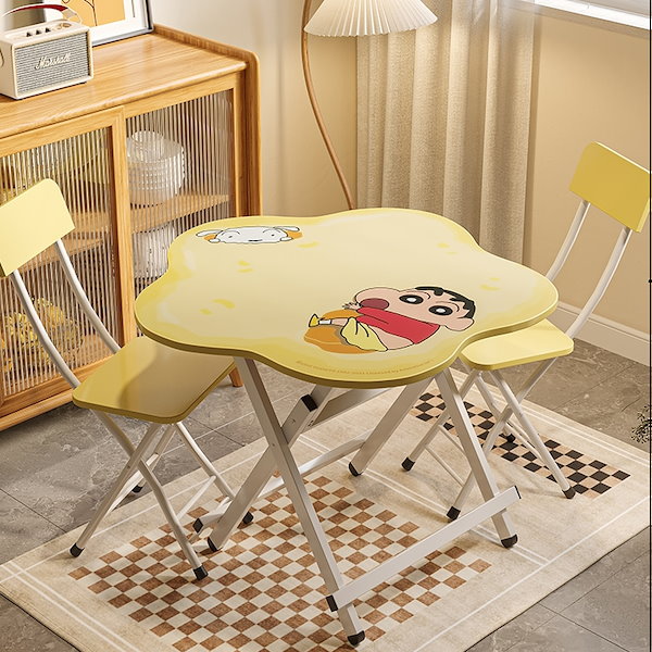 Qoo10] クレヨンしんちゃん 折りたたみテーブル