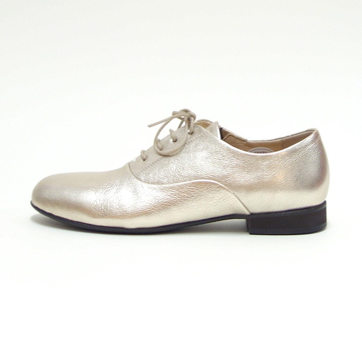 SAYA(サヤ) 51190 プラチナ 天然皮革 オックスフォードシューズ レースアップ カッター SAYA(サヤ) 51190 プラチナ 天然皮革 オックスフォードシューズ レースアップ カッター