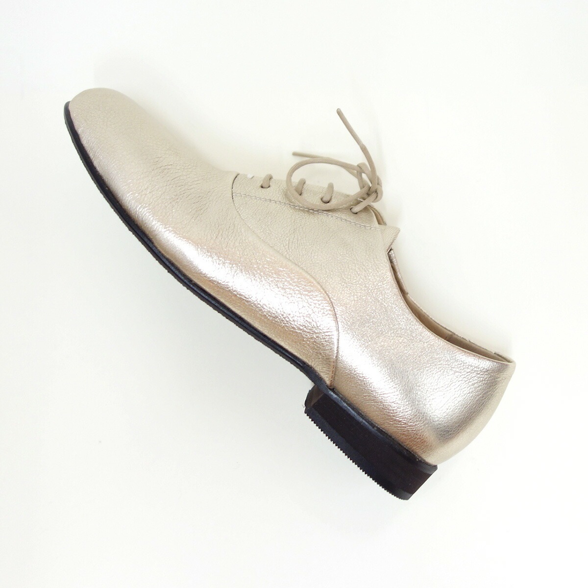 SAYA(サヤ) 51190 プラチナ 天然皮革 オックスフォードシューズ レースアップ カッター SAYA(サヤ) 51190 プラチナ 天然皮革 オックスフォードシューズ レースアップ カッター