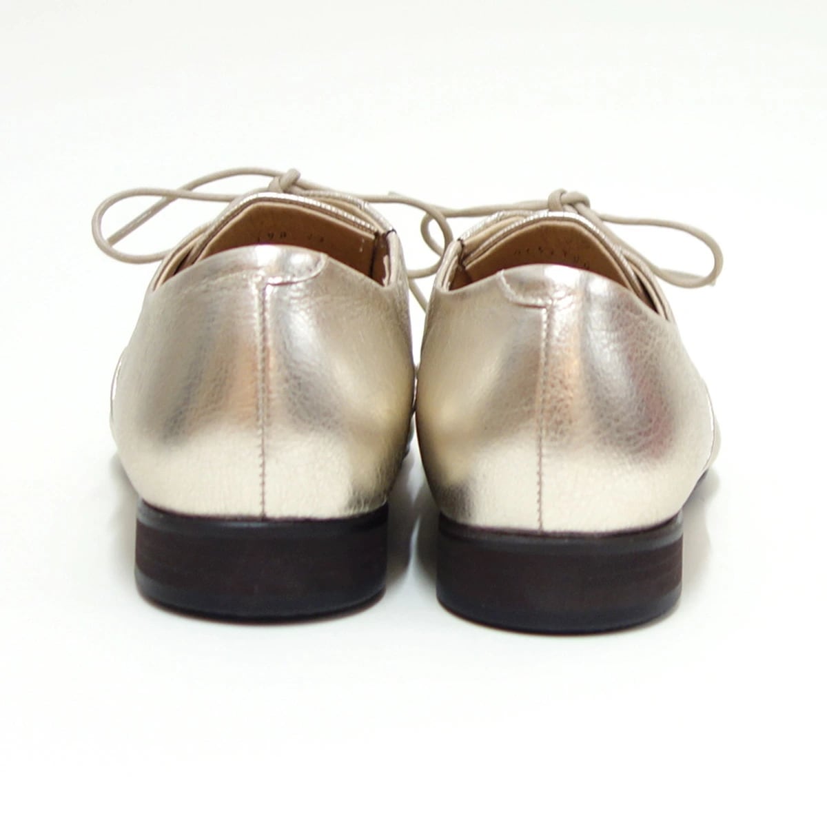 SAYA(サヤ) 51190 プラチナ 天然皮革 オックスフォードシューズ レースアップ カッター SAYA(サヤ) 51190 プラチナ 天然皮革 オックスフォードシューズ レースアップ カッター