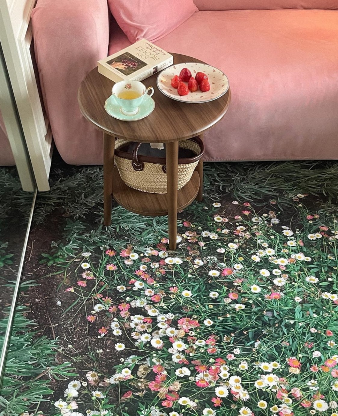 PLUFFY ARCHIVE フラワーガーデンラグ PLUFFY ARCHIVE フラワーガーデンラグ