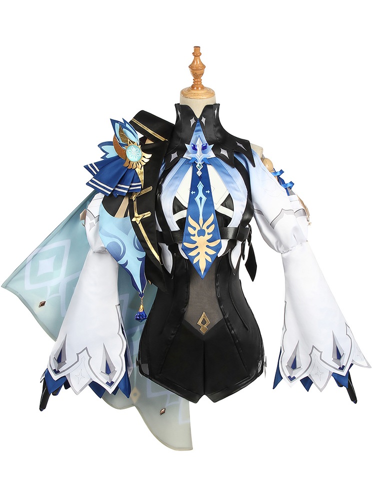 原神 げんしん Genshin エウルア コスプレ衣装 コスチューム 遊撃小隊隊長 ウィッグ 仮装 イベント 大人用 文化祭 コスチューム
