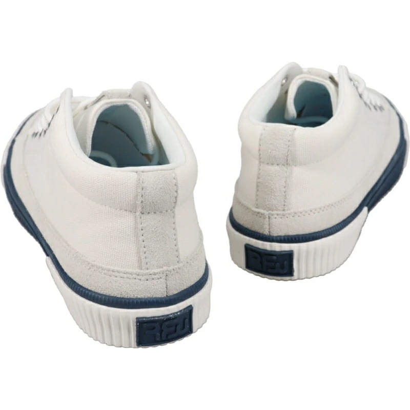 ベーグル ミッド コージー キャンバス R-2510441 ホワイト/ネイビー ベーグル ミッド コージー キャンバス R-2510441 ホワイト/ネイビー