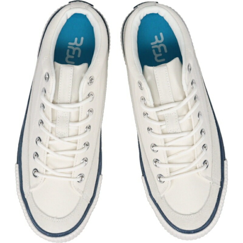 ベーグル ミッド コージー キャンバス R-2510441 ホワイト/ネイビー ベーグル ミッド コージー キャンバス R-2510441 ホワイト/ネイビー