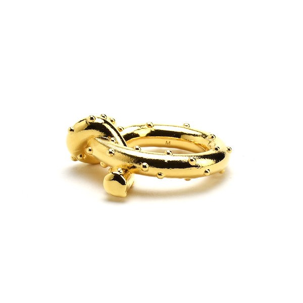 【国内発送】Acne Studios ブラスノットリング 指輪c50267-29010 Qoo10] ACNE STUDIOS アクネストゥディオズ ブラスノットリング