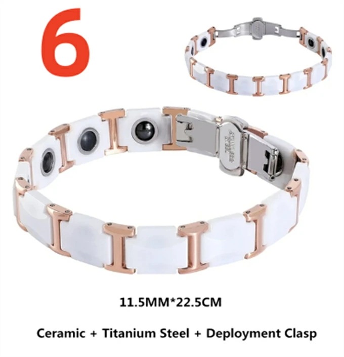 セラミックとスチールのヘマタイトブレスレット,痩身,磁気療法用ストラップ,バックル付き エネルギーマグネット付き ストレス解消 痩身 ボディエネルギーヨガ減量疲労緩和療法瞑想 癒しの石 セラミックとスチールのヘマタイトブレスレット,痩身,磁気療法用ストラップ,バックル付き エネルギーマグネット付き ストレス解消 痩身 ボディエネルギーヨガ減量疲労緩和療法瞑想 癒しの石